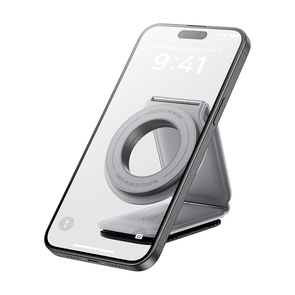 Support Auto Magnétique Baseus PrimeTrip C02, Universel, Gris C40169002833-00