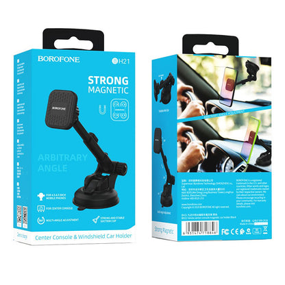 Magnetische Auto-Halterung Borofone BH21 Vanda, Universal, Schwarz