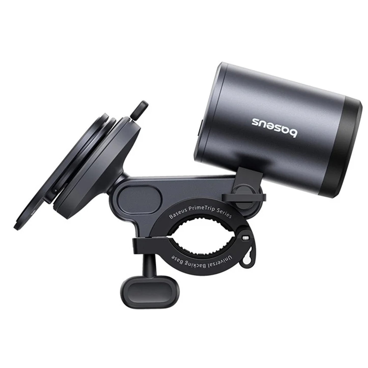 Fahrradhalter mit Taschenlampe Baseus PrimeTrip, Universal, Schwarz C12569000121-00