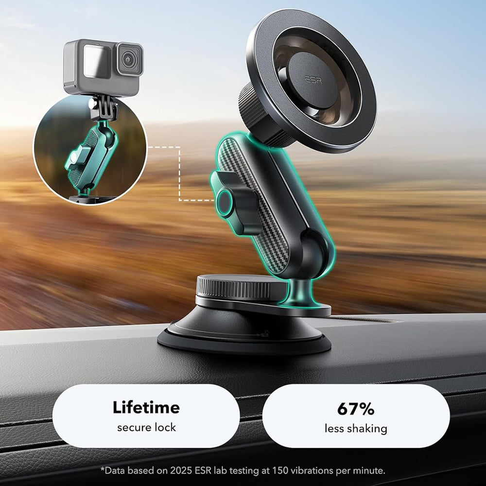 Magnetische Autohalterung ESR OmniLock Dash, Universal, Schwarz