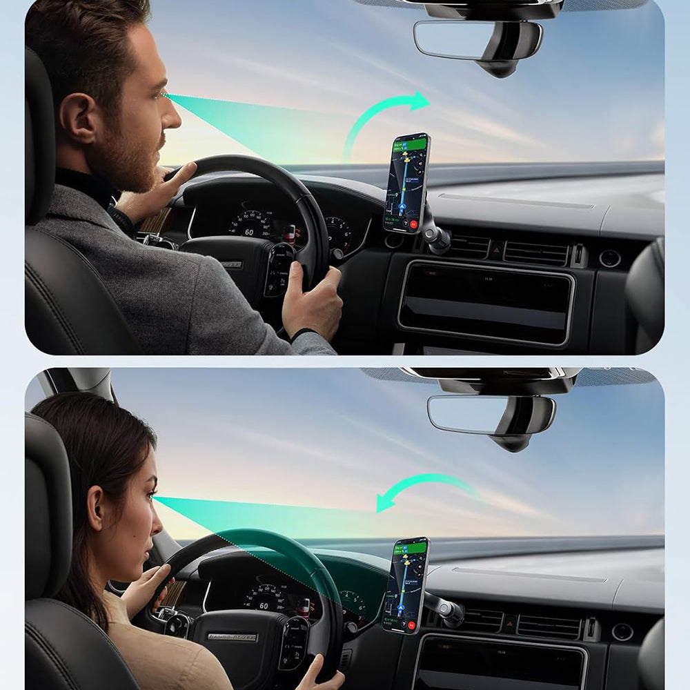 Supporto Auto Magnetico ESR OmniLock Vent, Universale, Nero