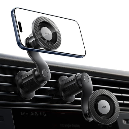 Supporto Auto Magnetico ESR OmniLock Vent, Universale, Nero