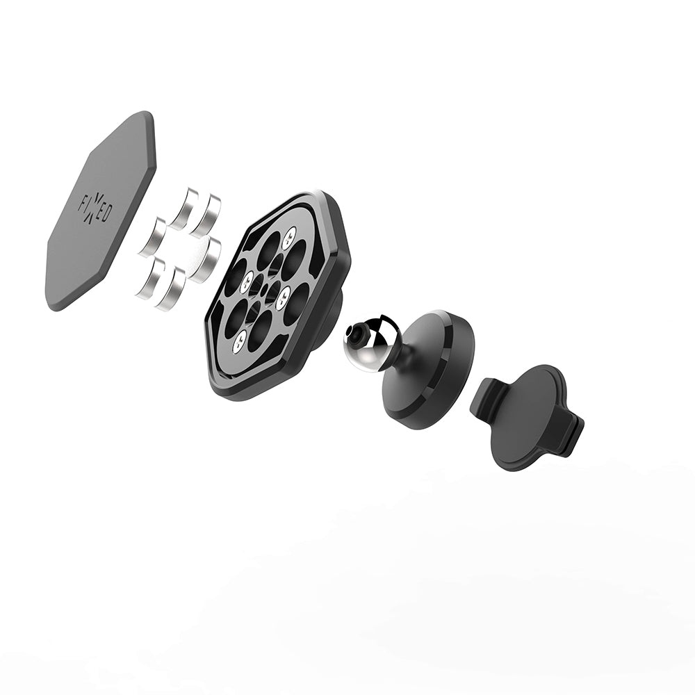 Support Auto Magnétique Fixed Icon Flex, Universel, Noir