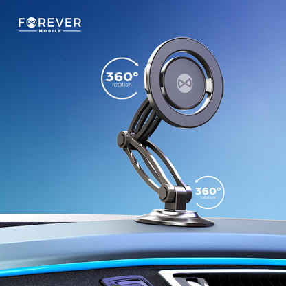 Support Auto Magnétique Forever MH-290, Universel, Argenté
