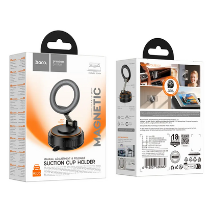 HOCO H105 Magnetic Car Mount, Universal, Black