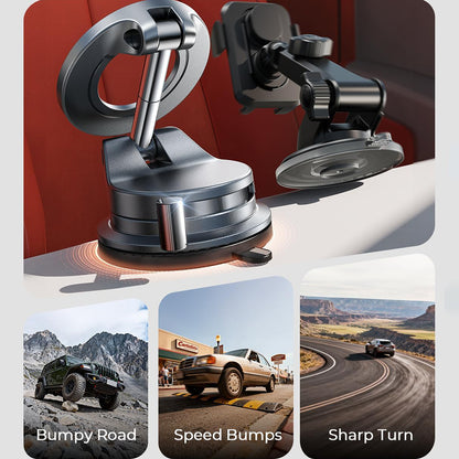 Supporto Auto Magnetico Lisen A608, Universale, Nero