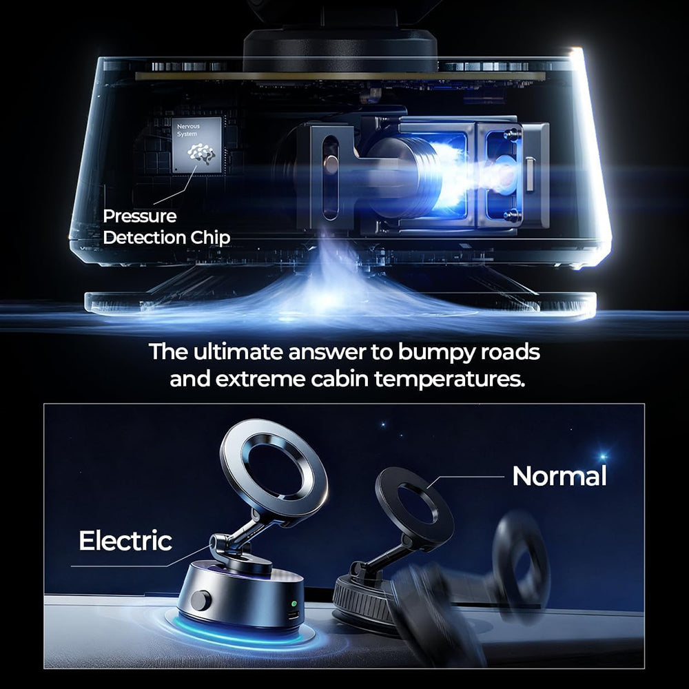 Supporto Auto Magnetico Lisen A690, Universale, Grigio