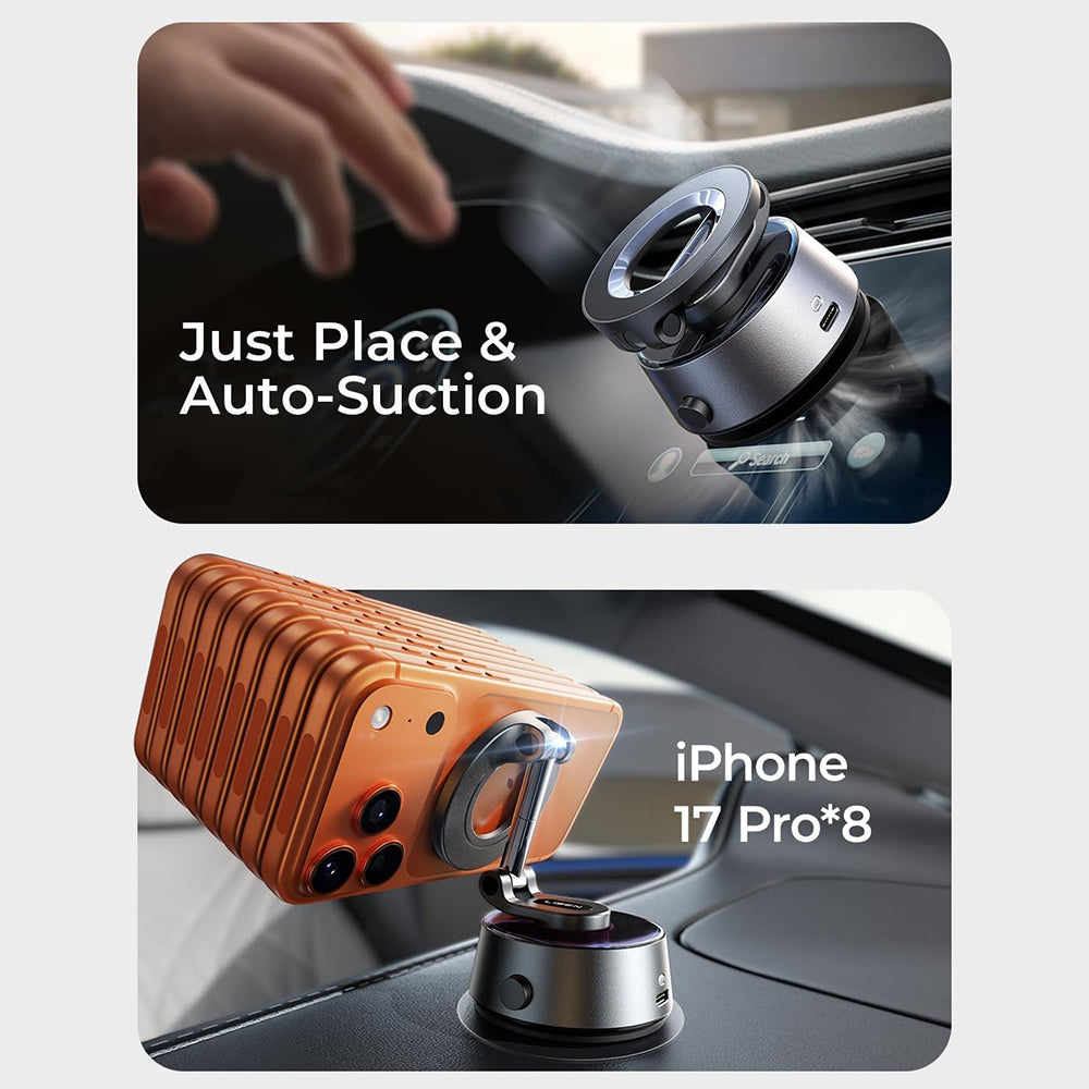 Supporto Auto Magnetico Lisen A690, Universale, Grigio