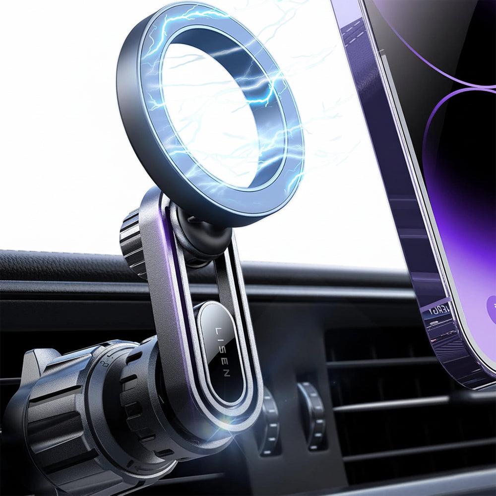 Supporto Auto Magnetico Lisen, Universale, Nero YL0222100001