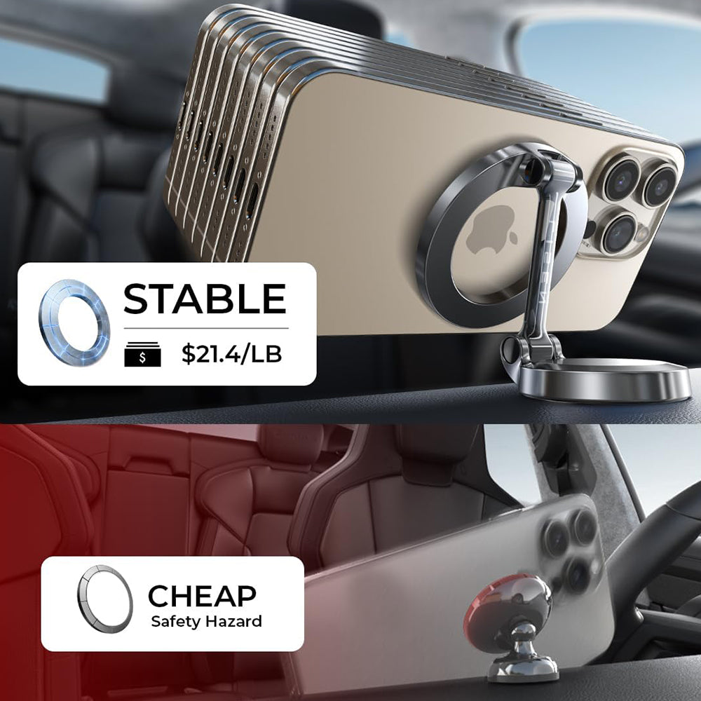 Support Auto Magnétique Lisen, Universel, Noir YL0224010003