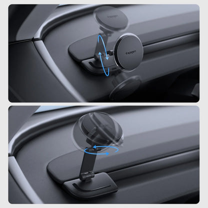 Support voiture magnétique Spigen TAM110 pour Tesla Y / 3 / Y L, noir ACP11873
