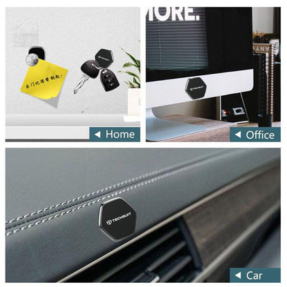 Support Auto Magnétique Techsuit HOLD210-C, Universel, Noir