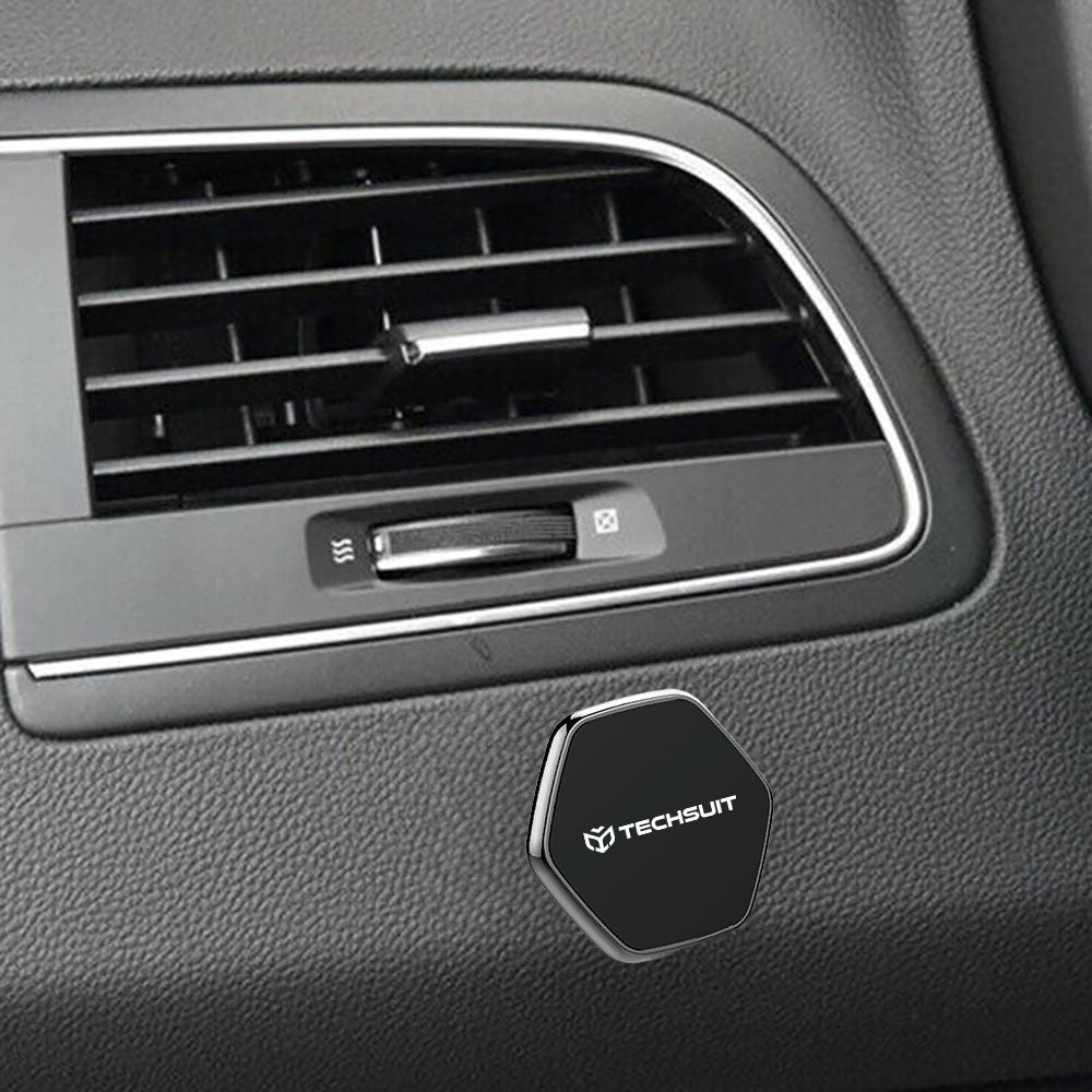 Support Auto Magnétique Techsuit HOLD210-C, Universel, Noir
