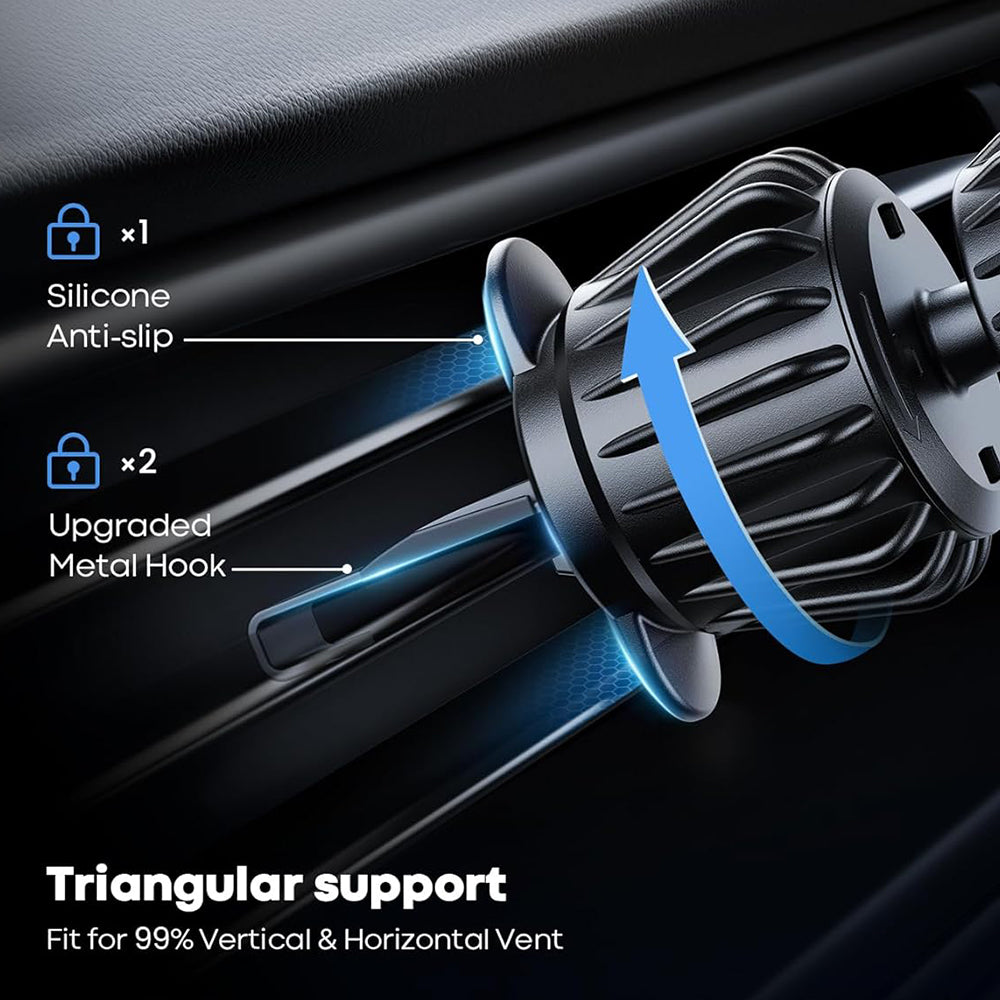 Supporto Auto Magnetico Techsuit S1, Universale, Nero