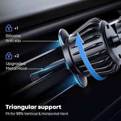 Supporto Auto Magnetico Techsuit S1, Universale, Nero