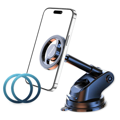 Supporto Auto Magnetico Techsuit S12, Universale, Nero