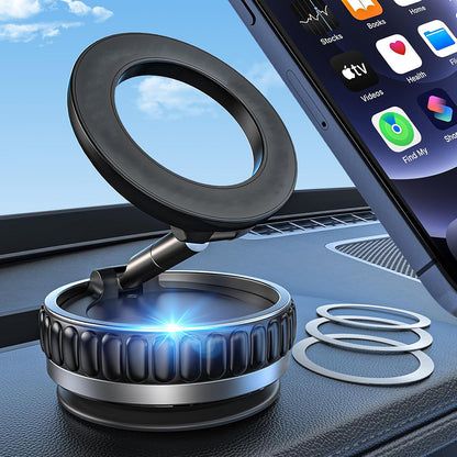 Support Auto Magnétique Techsuit S15, Universel, Noir