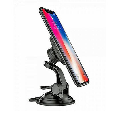 Supporto Auto Magnetico Techsuit S6, Universale, Nero Rosso