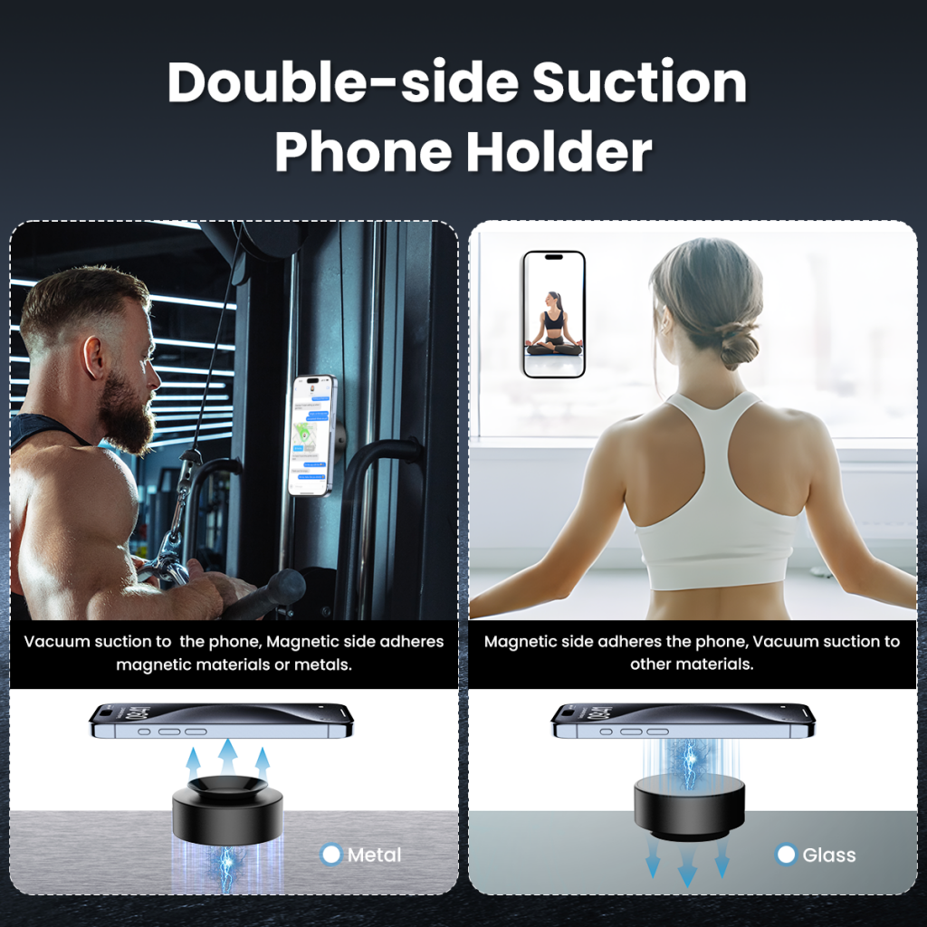 Support Auto Magnétique XO Design C155, Universel, Noir