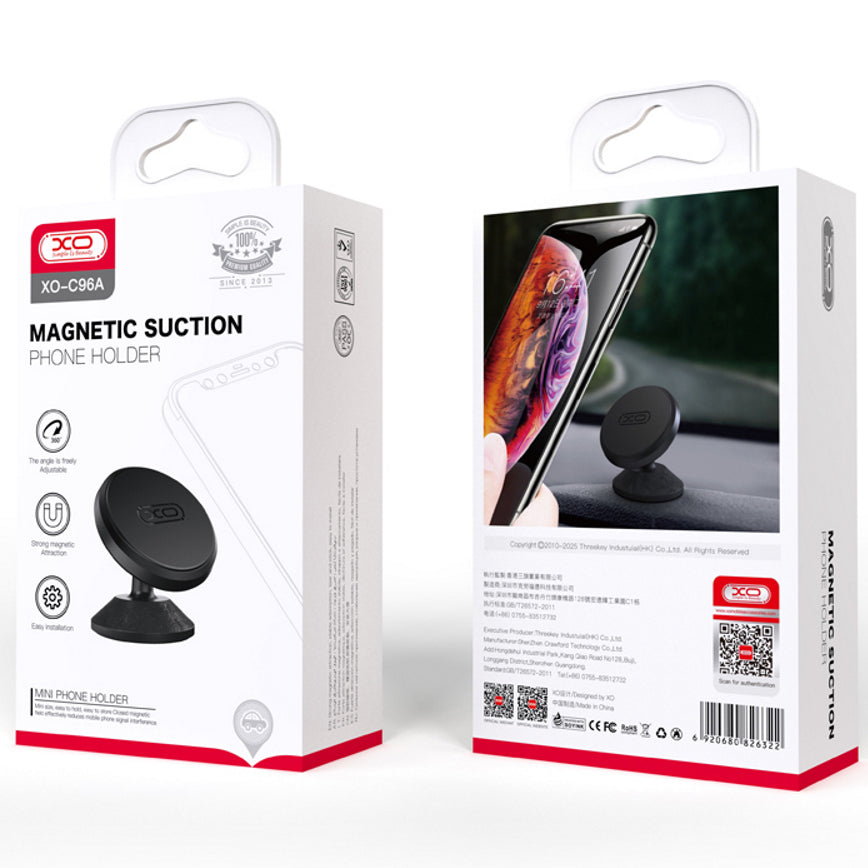 Support Auto Magnétique XO Design C96A, Universel, Noir