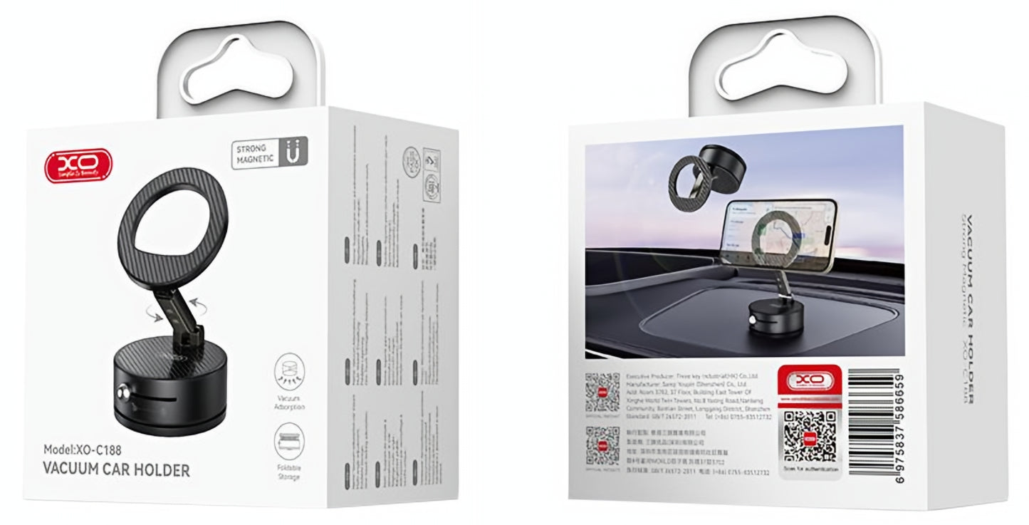 Support Auto Magnétique XO Design C188, Universel, Noir
