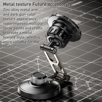 Supporto Auto Magnetico Yesido C198, Universale, Grigio