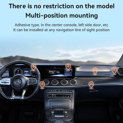 Supporto Auto Magnetico Yesido C215, Universale, Nero