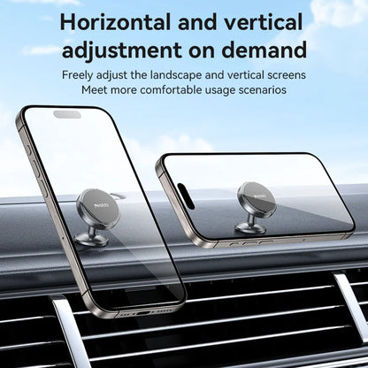 Supporto Auto Magnetico Yesido C215, Universale, Nero