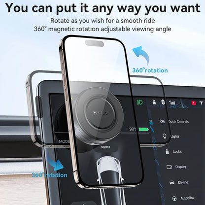 Supporto Auto Magnetico Yesido C223, Universale, Nero