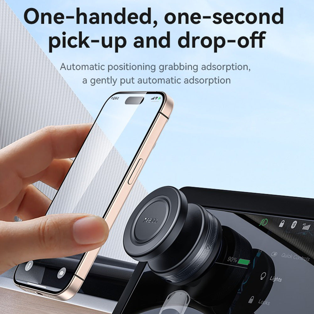 Supporto Auto Magnetico Yesido C224, Universale, Nero