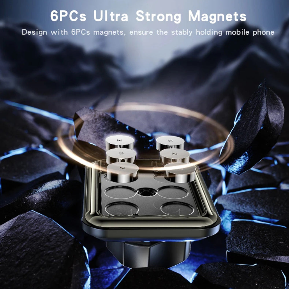 Supporto Auto Magnetico Yesido C246, Universale, Nero