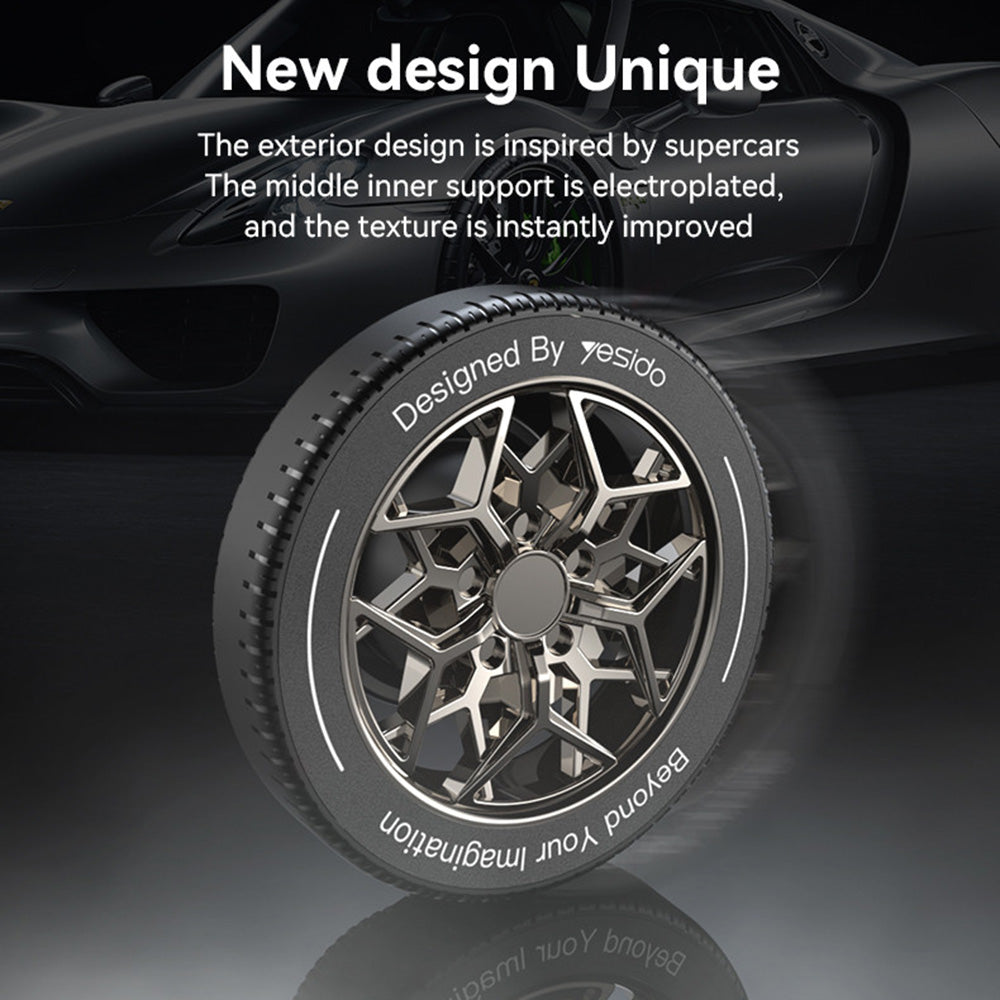 Support Auto Magnétique Yesido C266, Universel, Noir