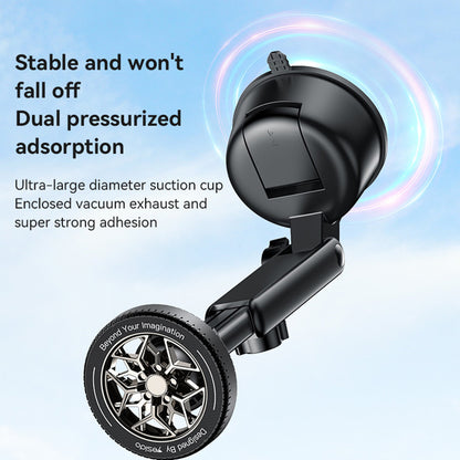 Support Auto Magnétique Yesido C266, Universel, Noir