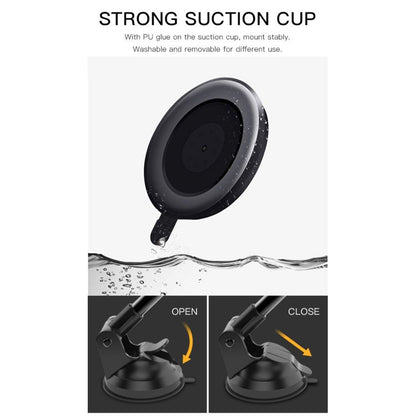 Support Auto Magnétique Yesido C41, Universel, Noir