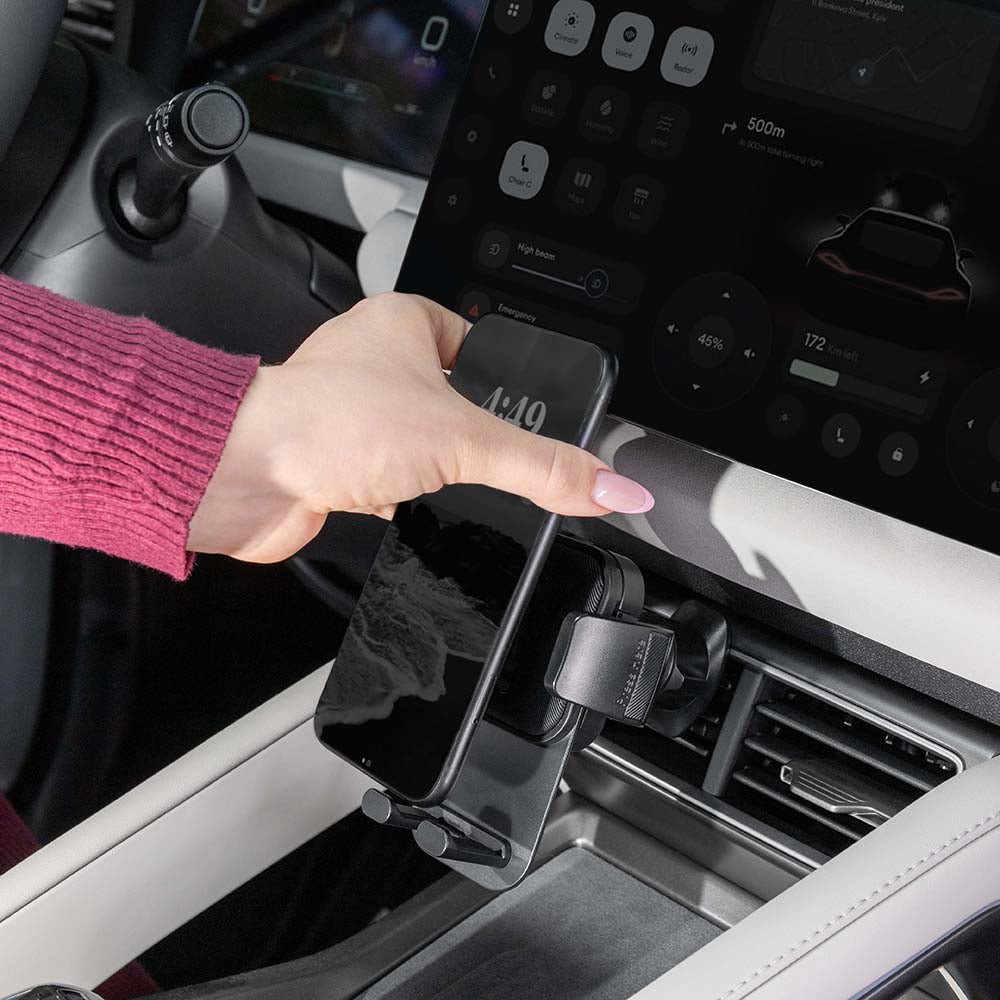 Support Auto Proove Crystal Clamp, 4.7inch - 6.9inch, Noir CHCC00000001