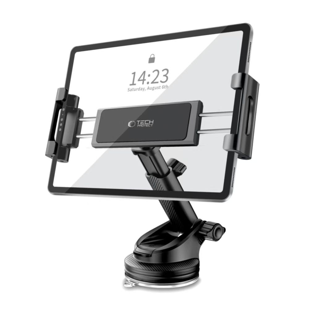 Support Auto Tech-Protect V4 pour Tablette, 141mm - 280mm, Noir