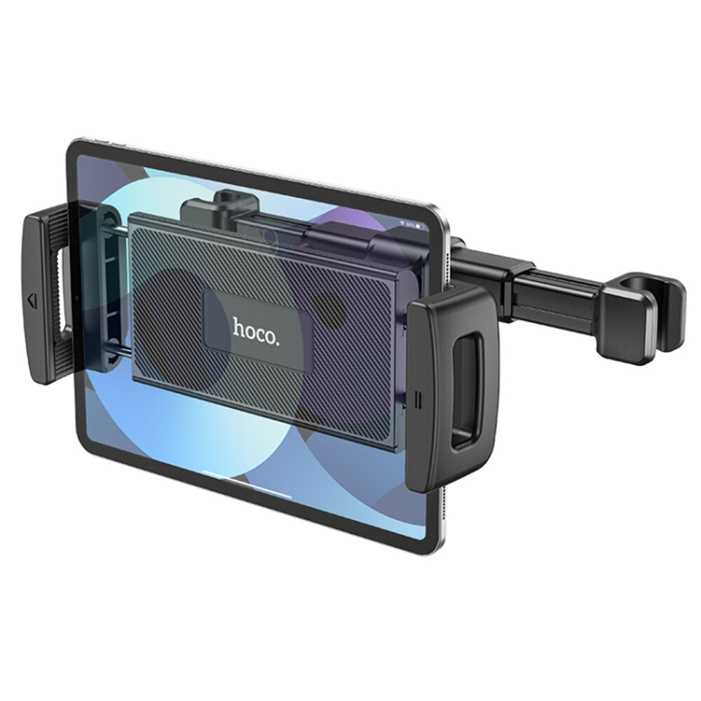 Supporto Auto Poggiatesta HOCO CA121 per Telefono / Tablet, 4.7inch - 10.5inch, Nero