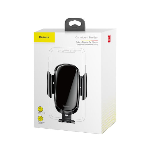 Baseus Future Gravity Car Mount, universale, nero SUYL-WL01