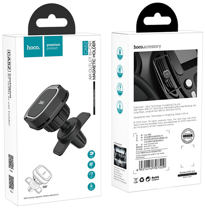 Supporto Auto Magnetico HOCO CA52, Universale, Nero