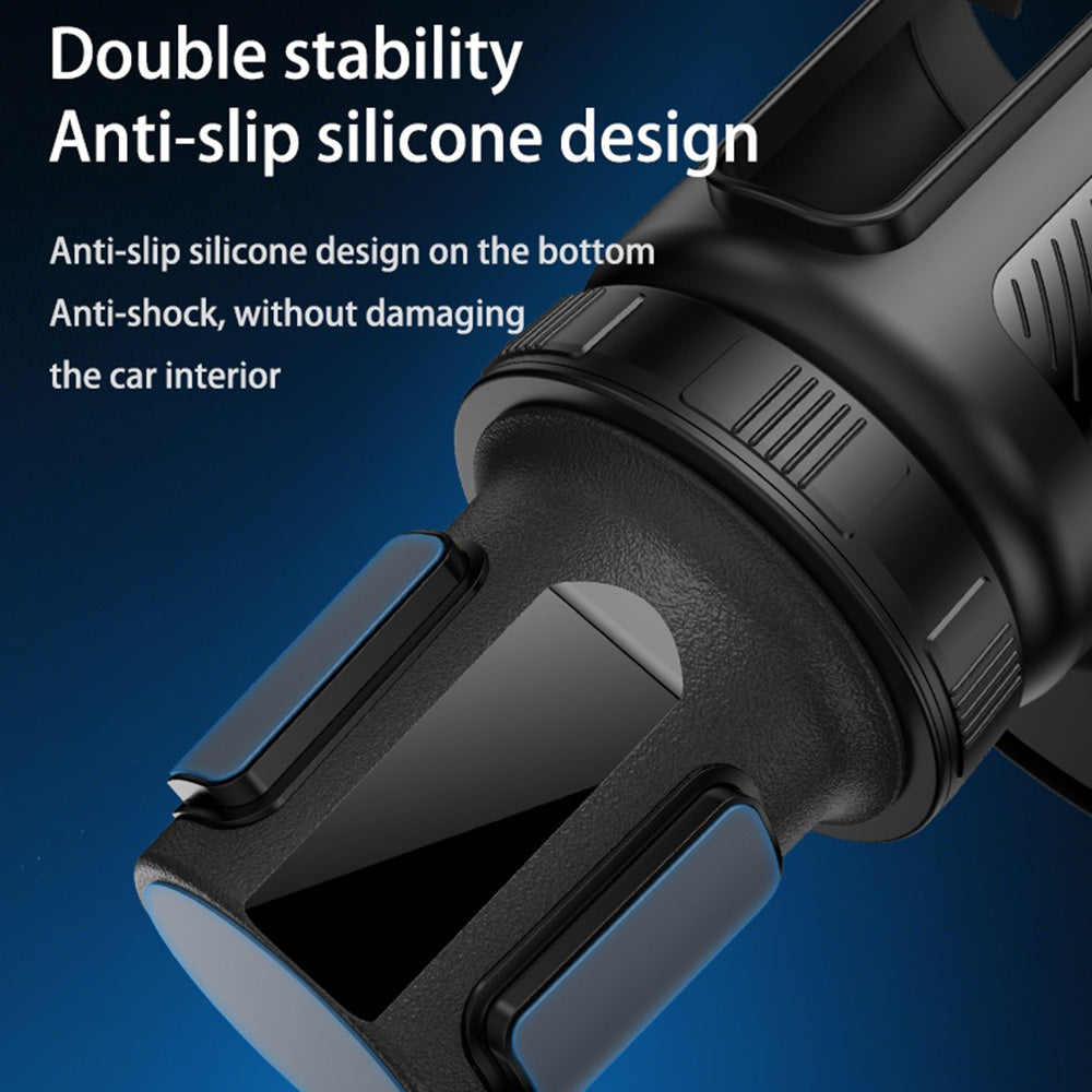 Support Gobelet Yesido C180 3en1, Noir