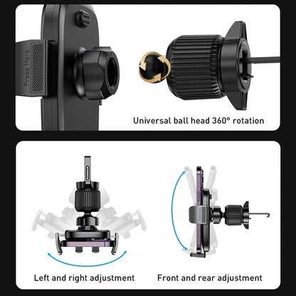 Supporto Auto Yesido C241, 4.7inch - 7.2inch, Nero