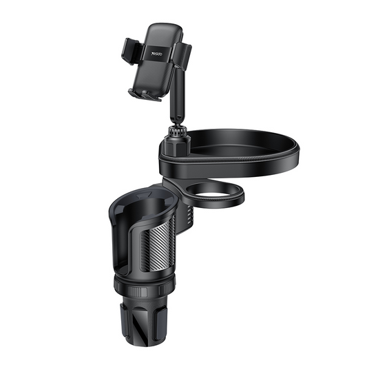 Supporto Auto Yesido C274, 4,7 pollici - 7,2 pollici, Nero, Ricondizionato