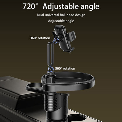 Support Auto Yesido C274, 4.7 pouces - 7.2 pouces, Noir