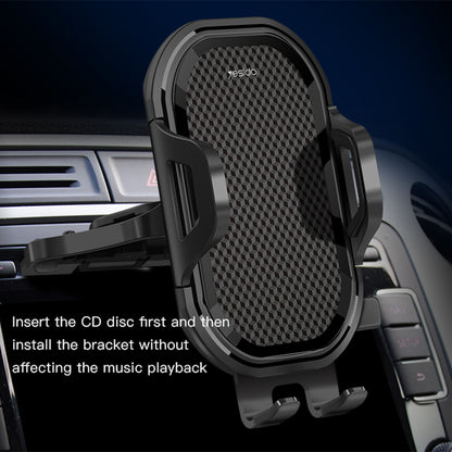 Support Auto Yesido C84, 4.7 pouces - 7.4 pouces, Noir