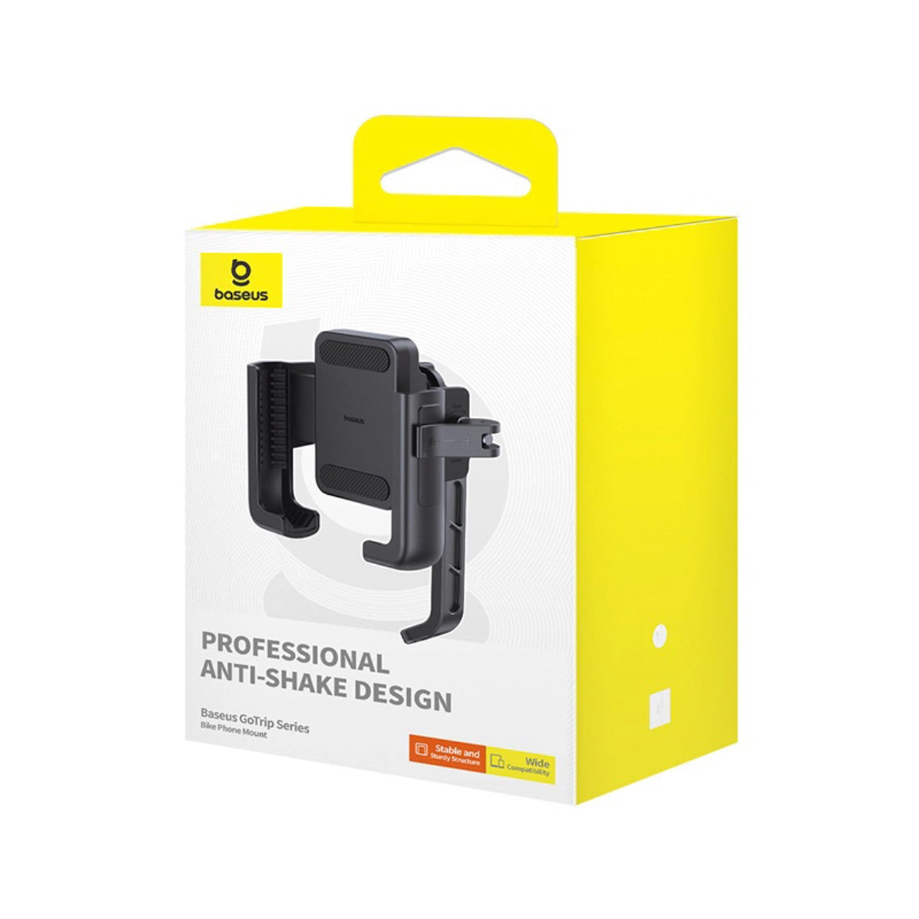 Support Vélo Baseus GoTrip, 5.7 pouces - 7.2 pouces, Noir C40572301111-01