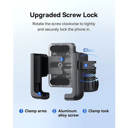 Fahrradhalterung Baseus GoTrip, 5,7 Zoll - 7,2 Zoll, Schwarz C40572301111-00