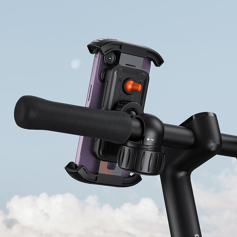 Supporto Bicicletta Baseus QuickGo, 4.6inch - 6.8inch, Nero C40561500113-00