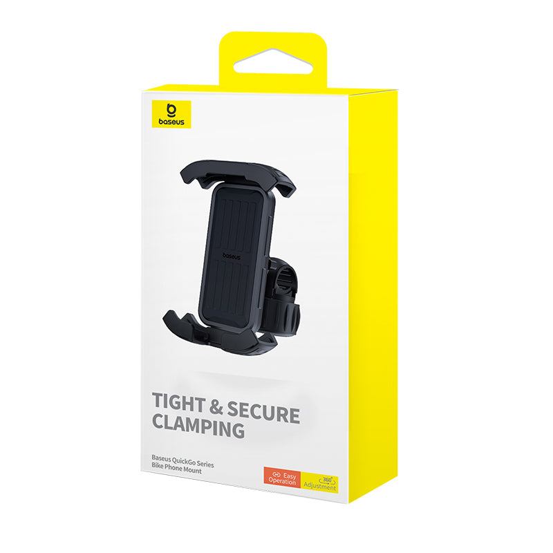 Supporto Bicicletta Baseus QuickGo, 4.6inch - 6.8inch, Nero C40561500113-00