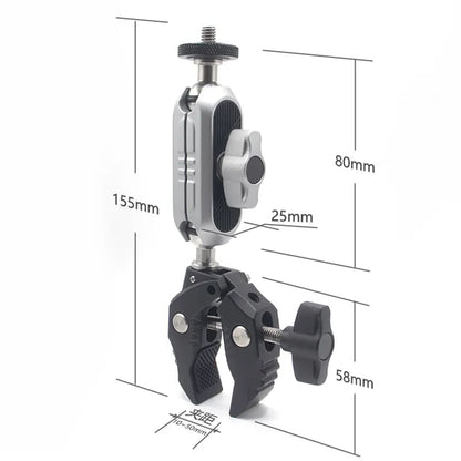 Support Vélo Caméra Sport Techsuit JX-006 pour GoPro, Noir