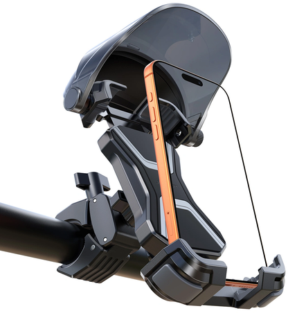 Support Vélo Moto avec Pare-soleil Joyroom JR-ZS528, 4,7 pouces - 7 pouces, Noir